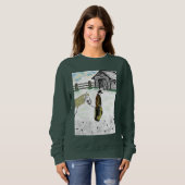 Na een paardenrit trui (Voorkant volledig)