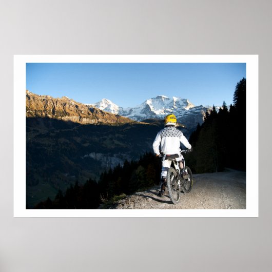 Na een zware werkdag poster (Voorkant)