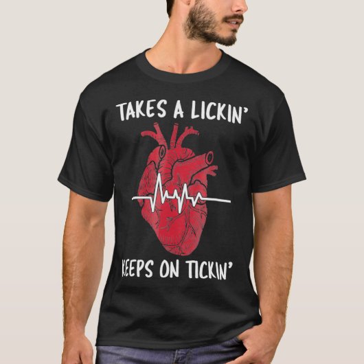 Na hartchirurgie neemt het Bypass Recovery-shirt  T-shirt (Voorkant)