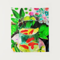 na Henri Matisse, The Goldfish, digitale tekening