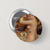 'Na het bad' Ronde Button 5,7 Cm (Voorkant /achterkant)