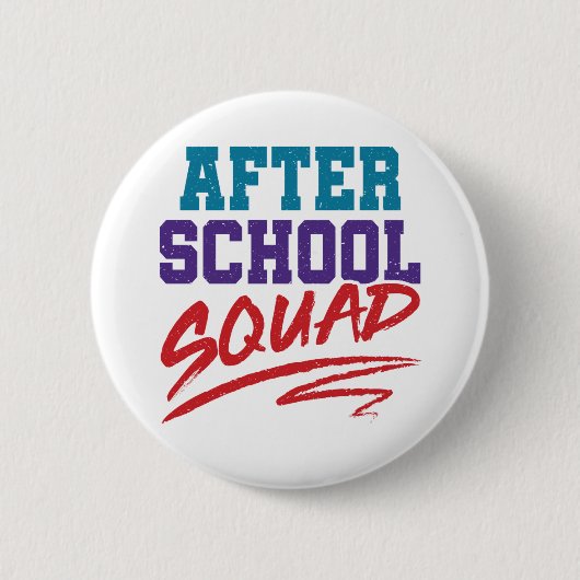 Na het schoolplein ronde button 5,7 cm (Voorkant)