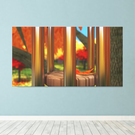 Na het Wind Wrapped Canvas (Insitu (Houten vloer))