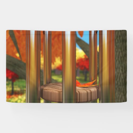 Na het windvaandel spandoek (Horizontaal)