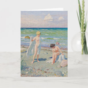 Na het zwemmen   Paul Fischer Kaart