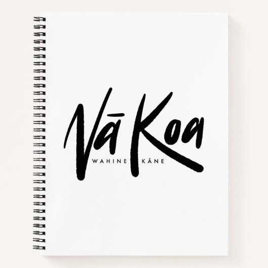 Na Koa Journal (Spiral) Notitieboek (Voorkant)