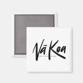Na Koa Magnet (Carré) (Recto/Verso)