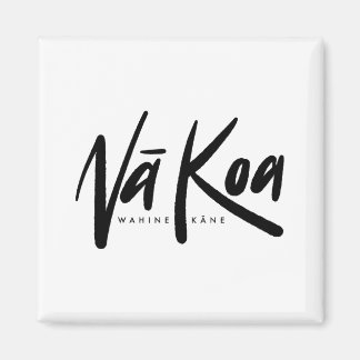 Na Koa Magnet (Square) Magneet