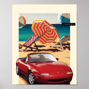 NA Miata Brochure Poster
