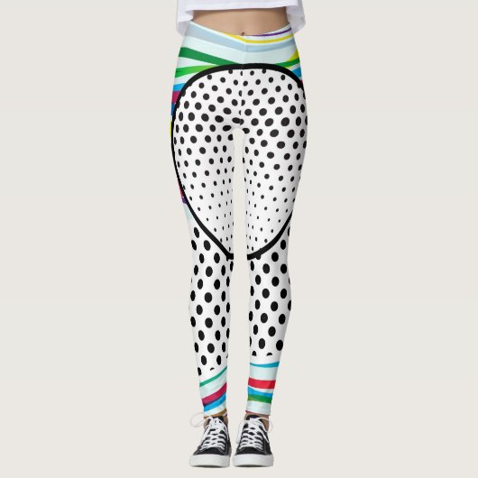 Na Morris en POP Chiffon Scarf Leggings (Voorkant)