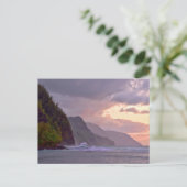 Na Pali Coast Kauai, Hawaii Briefkaart (Staand voorkant)