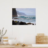 Na Pali Coast, Kauai, Hawaii, Poster (Cuisine)