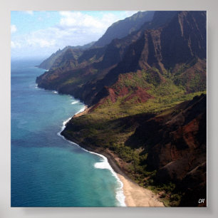 Na Pali Coast Poster