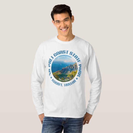 Na Pali Coast SP T-shirt (Voorkant volledig)