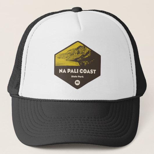 Nā Pali Coast State Park Hawaii Trucker Pet (Voorkant)