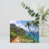 Nā Pali Coast State Park, Kauai Briefkaart (Staand voorkant)