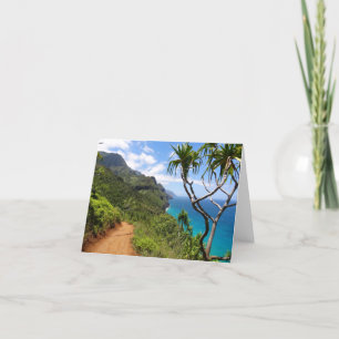 Nā Pali Coast State Park, Kauai Card Kaart