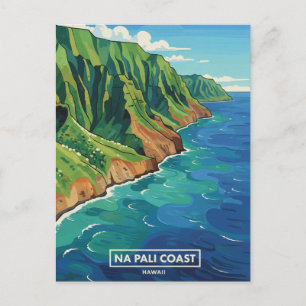 Nā Pali Kust Kauai Hawaï Reis Briefkaart
