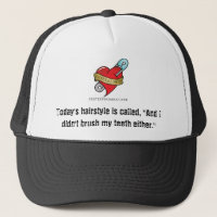 N'a pas balayé mon casquette de cheveux avec le