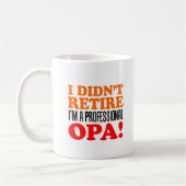 N'a pas retiré la tasse professionnelle d'Opa (Gauche)