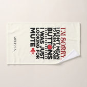 N'a pas voulu pousser vos boutons de citation sarc (Serviette à main)