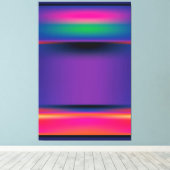 Na Rothko-1 uitgerekt canvas afdrukken (Insitu (Houten vloer))