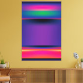 Na Rothko-1 uitgerekt canvas afdrukken (Insitu (Woonkamer))