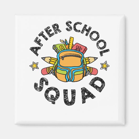 Na schoolplein, directeur-generaal magneet (Voorkant)