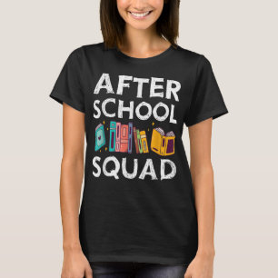 Na schoolplein-kool lerarenopleiding t-shirt