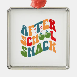 Na schooltussenkomst metalen ornament