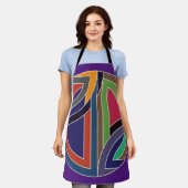 Na Stella-5 All-Over Print Schort (Gedragen)