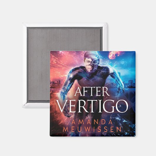 Na Vertigo - Square Magnet Magneet (Voorkant / Achterkant)