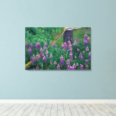 NA, VS, Alaska, Aleutian Islands, Unalaska, Canvas Afdruk (Insitu (Houten vloer))