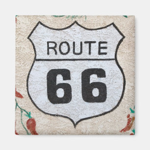 NA, VS, Arizona, Holbrook Route 66 straatbord Magneet