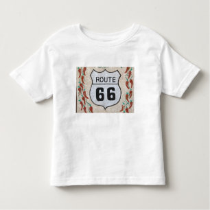 NA, VS, Arizona, Holbrook Route 66 straatteken Kinder Shirts