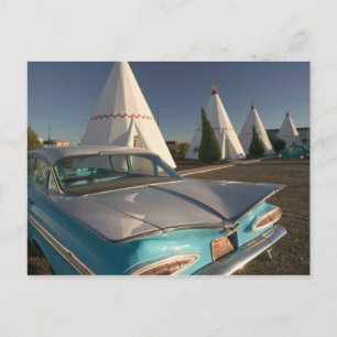 NA, VS, Arizona, Holbrook Route 66, Wigwam 2 Briefkaart