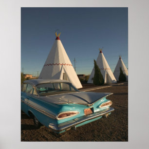 NA, VS, Arizona, Holbrook Route 66, Wigwam Poster