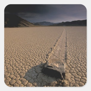 NA, VS, Californië, Death Valley National Vierkante Sticker