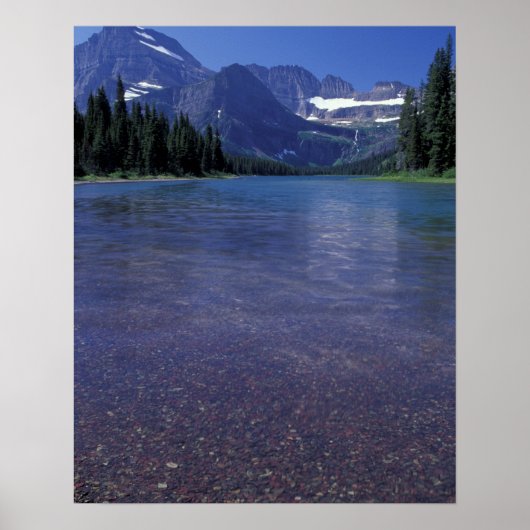 NA, VS, Montana, Glacier National PArk. Poster (Voorkant)