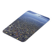 NA, VS, Montana, Glacier NP Rocks in Lake Magneet (Linkerzijde)