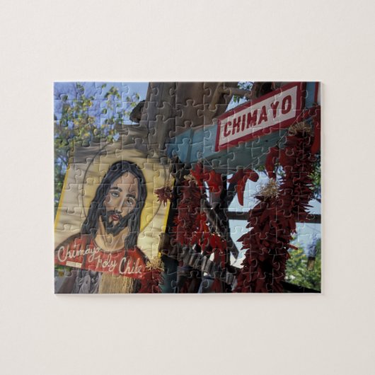 NA, VS, New Mexico, Santa Fe. Legpuzzel (Horizontaal)