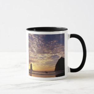 NA, VS, Oregon, Oregon-kust, Canon Beach met Mok
