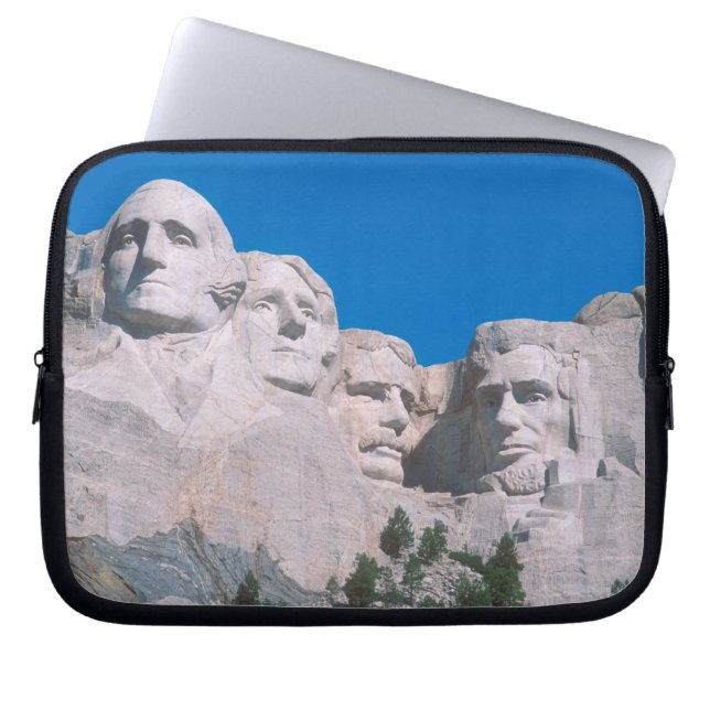 NA, VS, SD, Mount Rushmore. Laptop Sleeve (Voorkant)