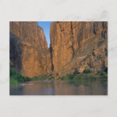 NA, VS, Texas, Big Bend National Park. Rio Briefkaart (Voorkant)