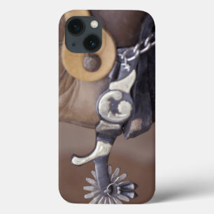 NA, VS, Texas, Lubbock Cowboy boot en spur iPhone 13 Hoesje