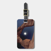 NA, VS, Utah, Arches National Park. Delicate Bagagelabel (Voorkant verticaal)