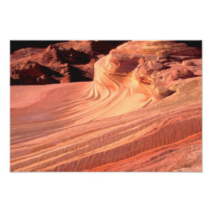NA, VS, Utah, Vermillion Cliffs. Coyote Butte Foto Afdruk