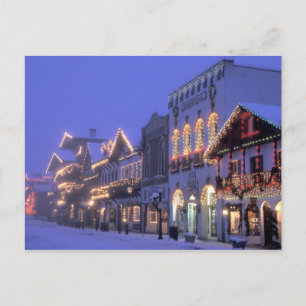 NA, VS, Washington, Leavenworth. Main Street Briefkaart