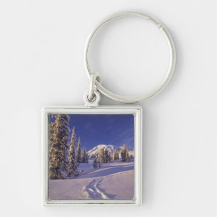 NA, VS, Washington, Mt. Rainier NP, Sneeuwschoen Sleutelhanger