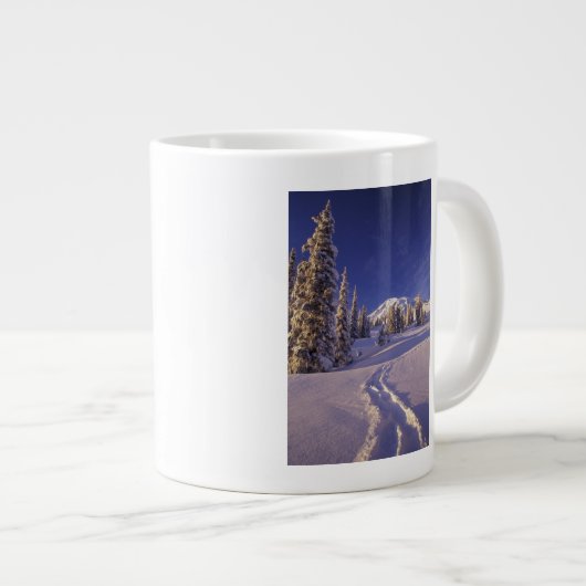 NA, VS, Washington, Mt. Rainier NP, Snowshoe Extra Grote Mok (Voorkant rechts)